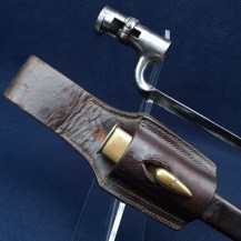 British 1853 Pattern Socket Bayonet with Frog 6